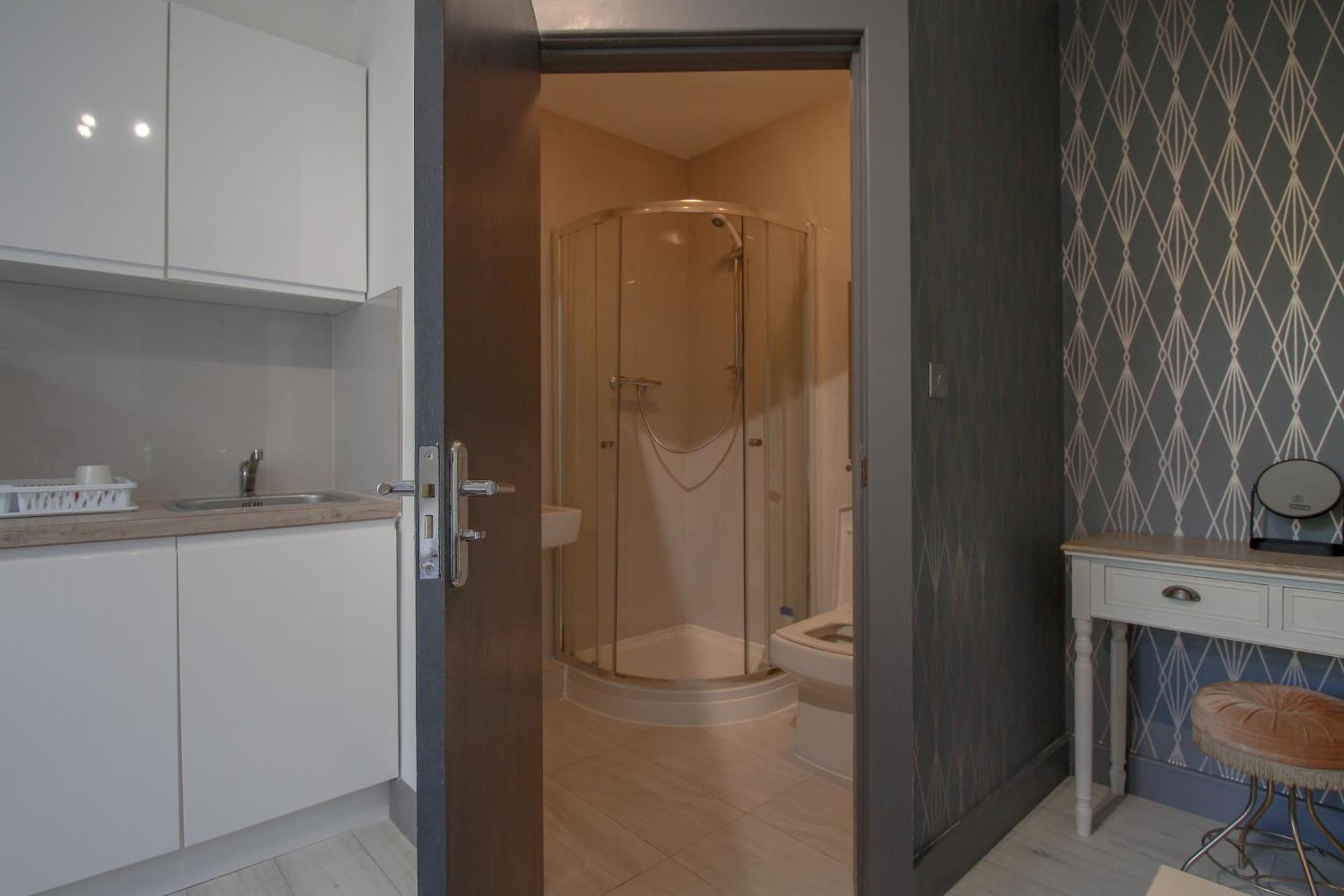 Double Modern Studio London Apartment Bagian luar foto